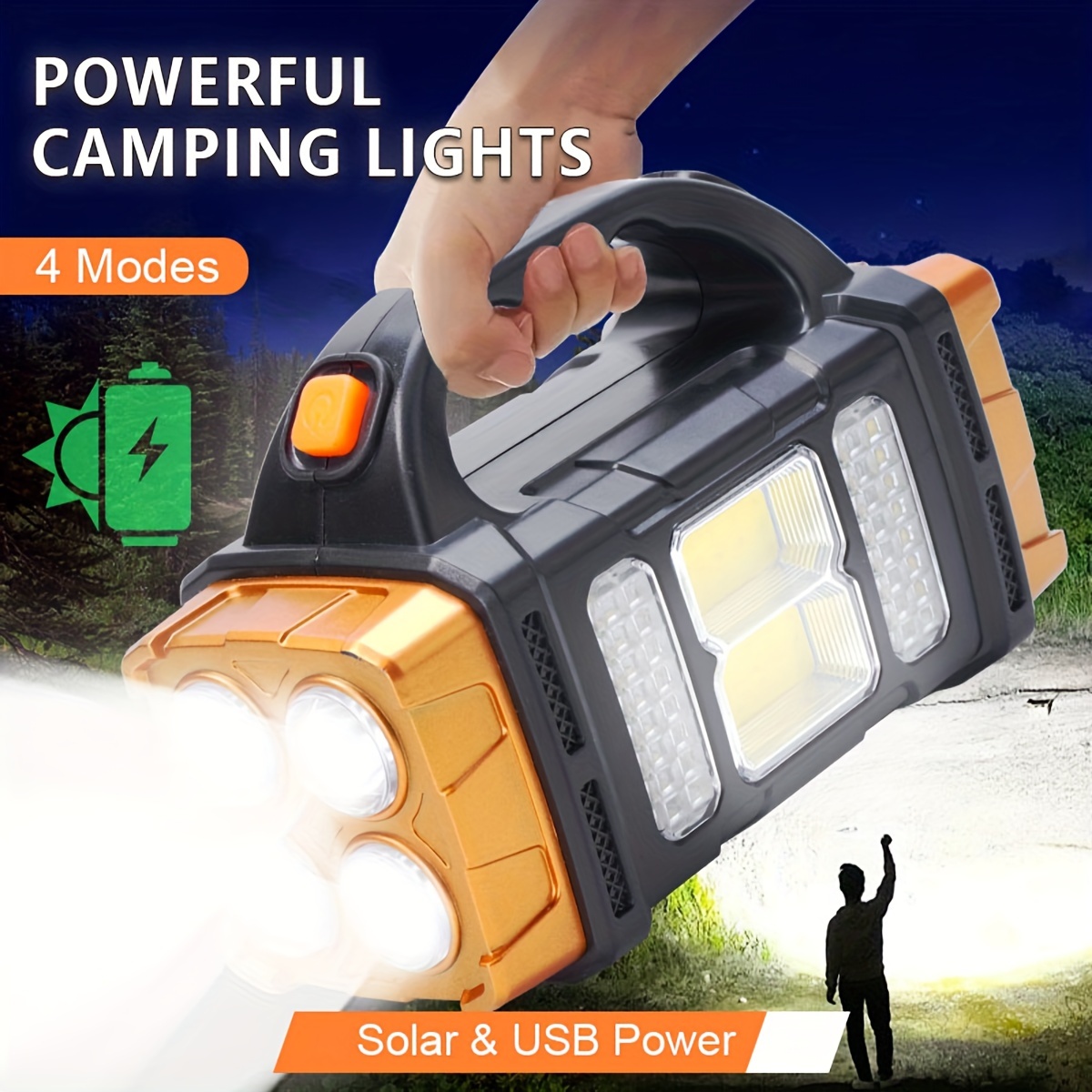New Upgrade Rechargeable High  - Outdoor Lighting House のレビューと価格
