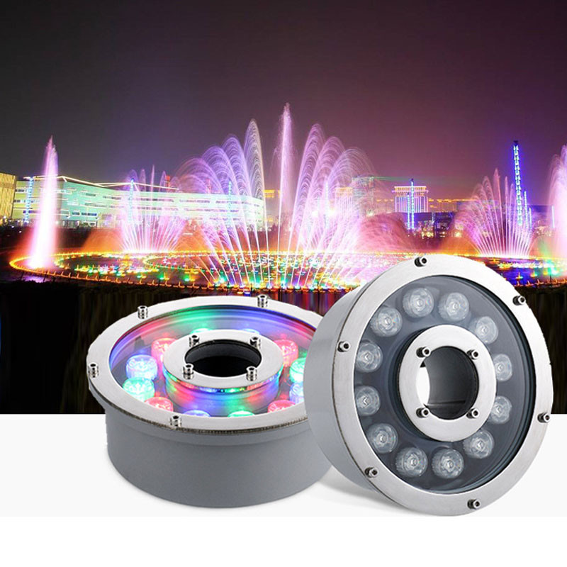 RGB LED Fountain Lamps 12V 24V - Outdoor Lighting Around Pool のレビューと価格