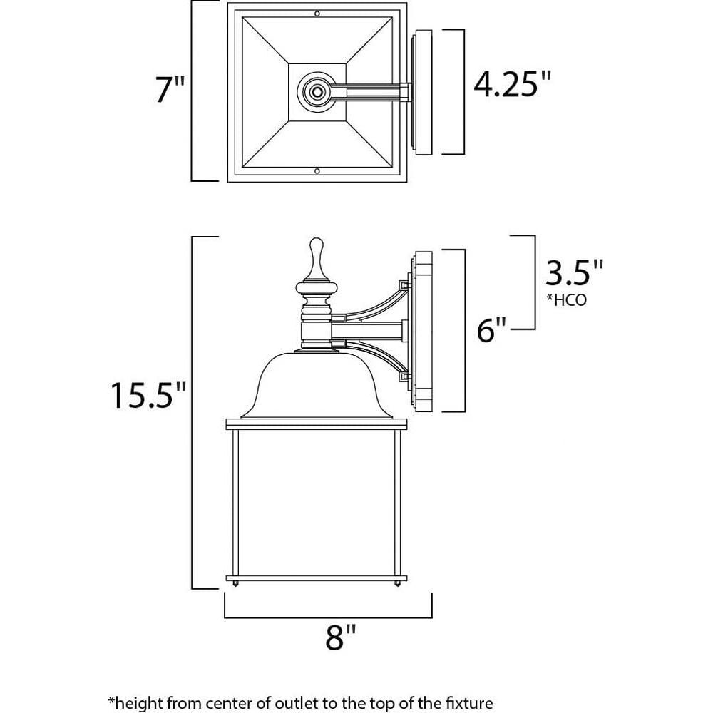 1-Light Outdoor Wall Lantern | - Outdoor Lighting Mediterranean Style のレビューと価格
