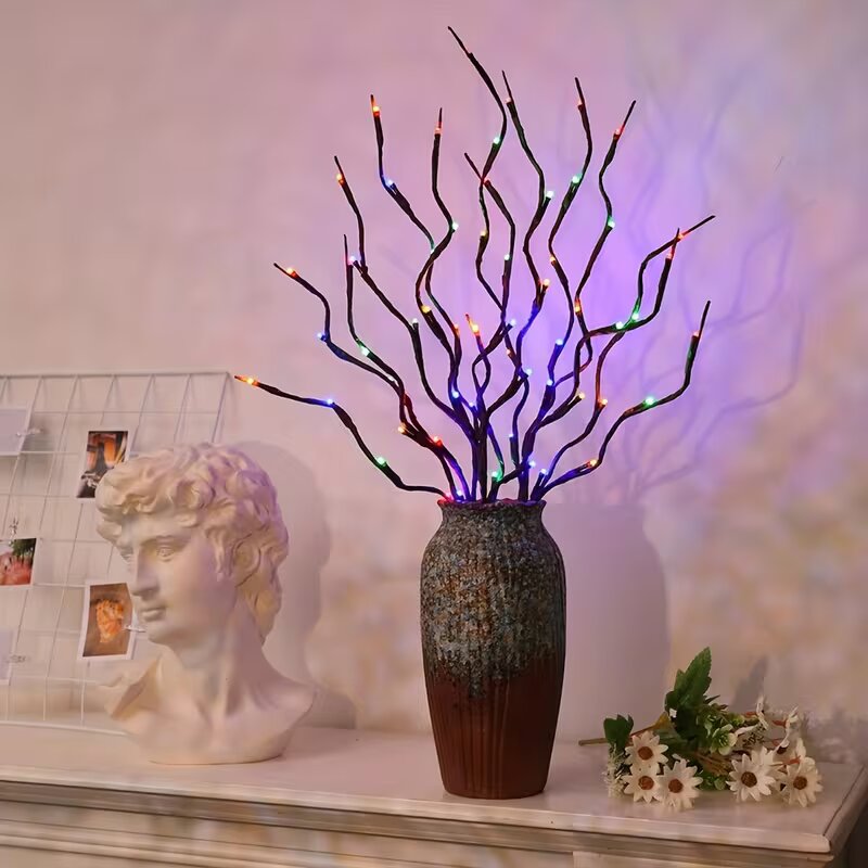 1/2PC 20LED Cherry Blossom Tre - Outdoor Lighting Battery のレビューと価格