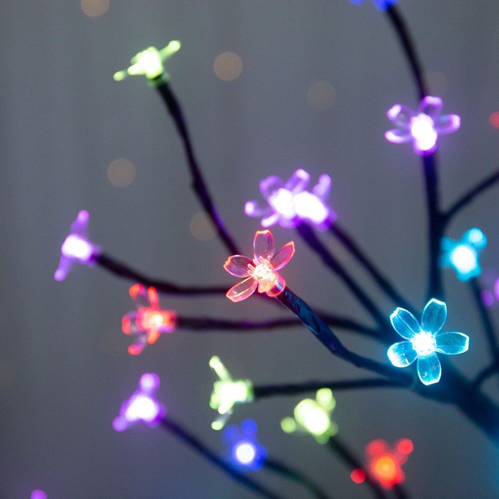 1/2PC 20LED Cherry Blossom Tre - Outdoor Lighting Battery のレビューと価格