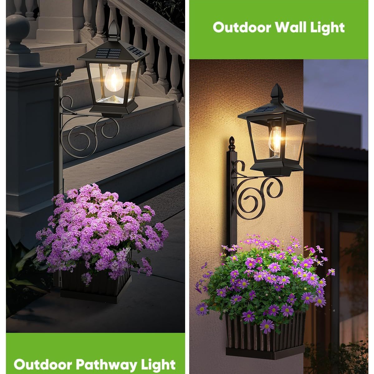 2-in-1 Solar Garden Planter La - Outdoor Lighting Battery のレビューと価格