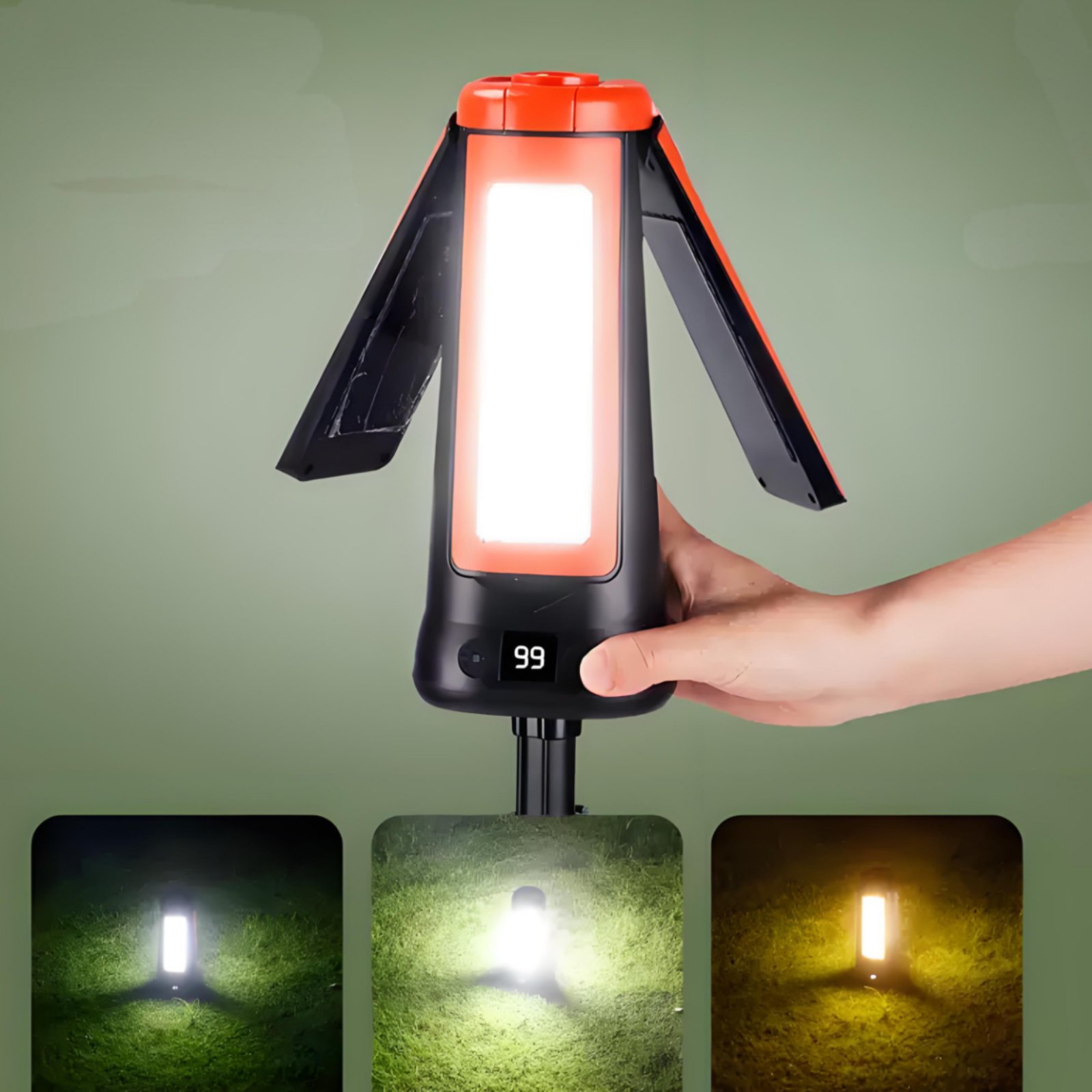 Telescopic Tent Lamp Adjustabl - Outdoor Lighting Battery のレビューと価格