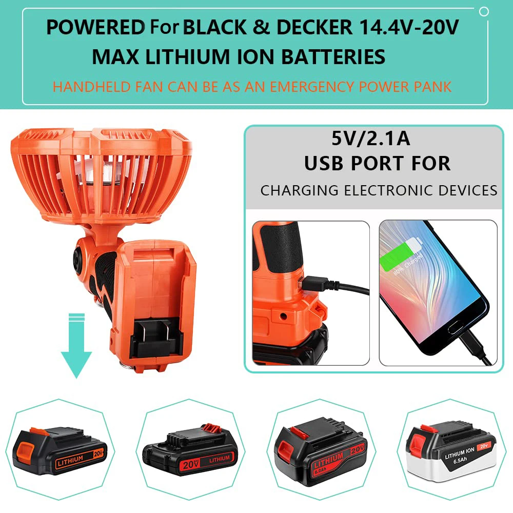 Portable Outdoor Fan for Black - Outdoor Lighting Unit のレビューと価格