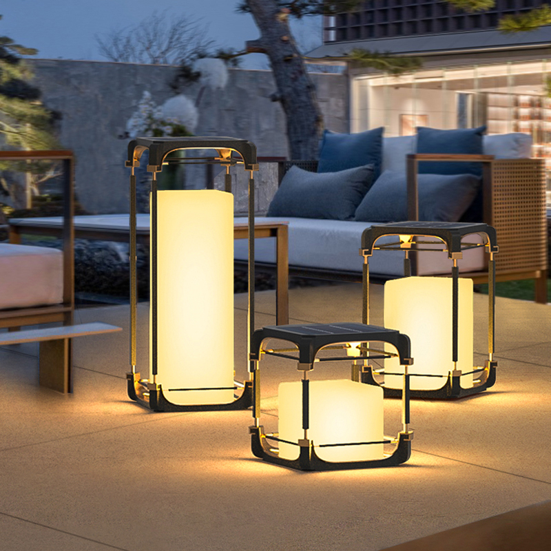 Luminous floor lamp courtyard  - Outdoor Lighting For Garden のレビューと価格