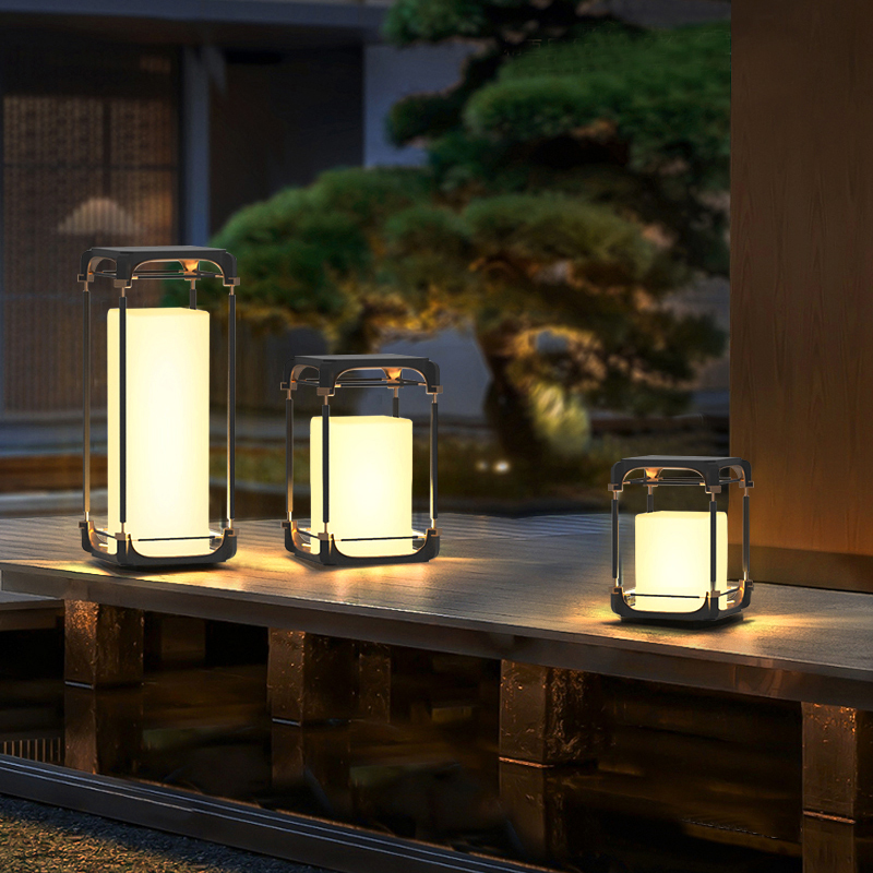 Luminous floor lamp courtyard  - Outdoor Lighting For Garden のレビューと価格