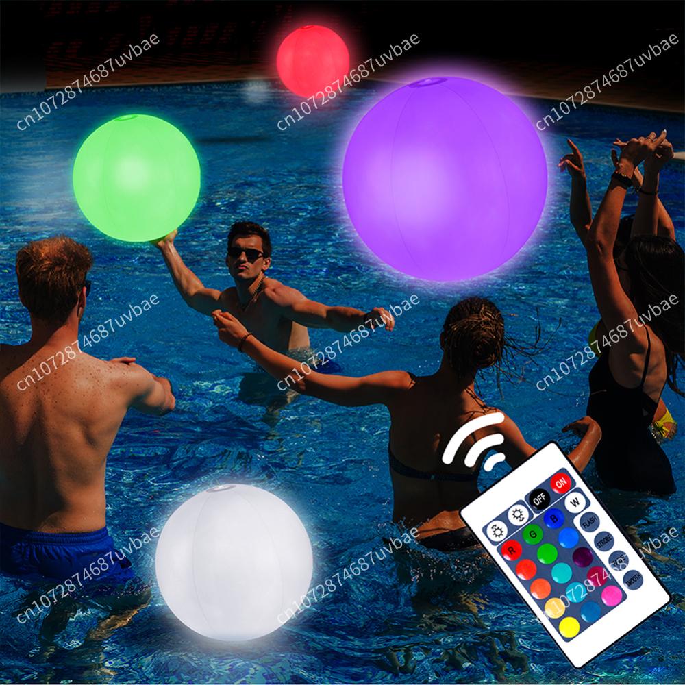 Inflatable Pool Beach Ball 16  - Outdoor Lighting Around Pool のレビューと価格