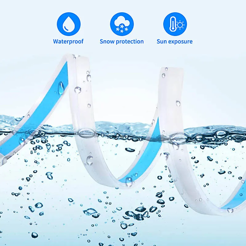2 PCS DRL Car Flexible LED Day - Waterproof Led Strip のレビューと価格