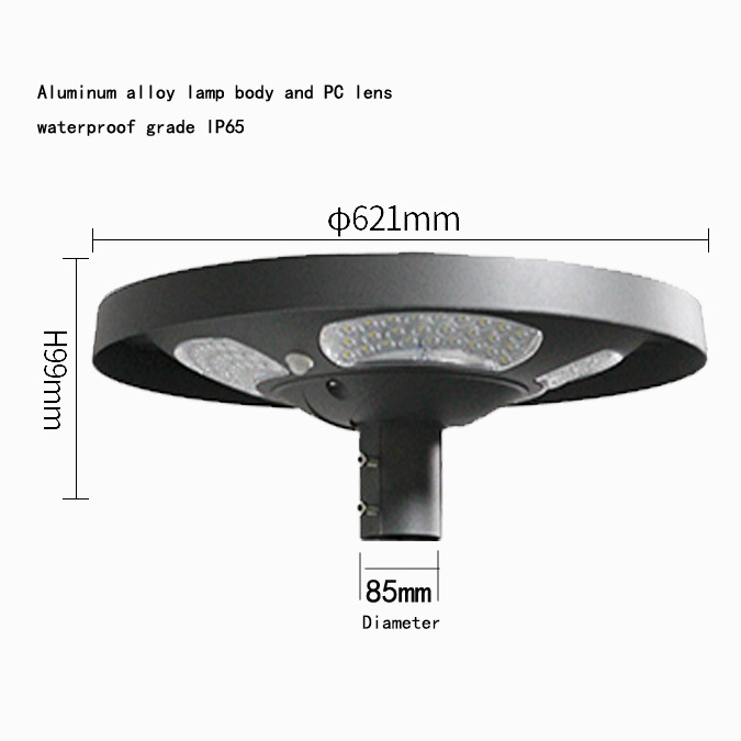 Waterproof IP65 UFO Solar LED  - Outdoor Lighting Sensor のレビューと価格