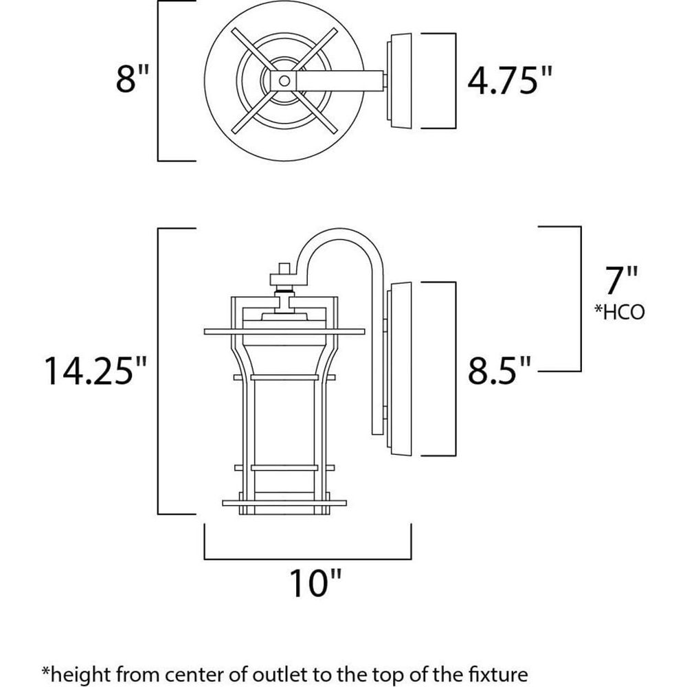 Outdoor Wall Light - 1-Light,  - Outdoor Lighting Mediterranean Style のレビューと価格