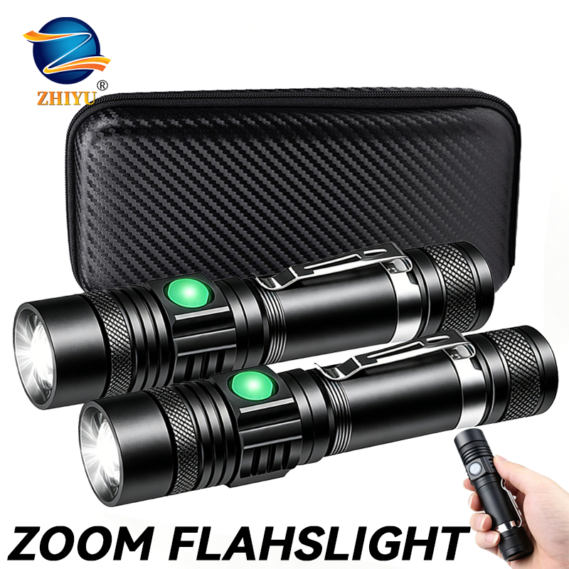 T6 LED Rechargeable Flashlight - Outdoor Lighting Ideas のレビューと価格