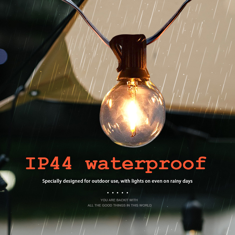 Outdoor 40LED G40 Bulbs Weddin - Outdoor Lighting Driveway のレビューと価格