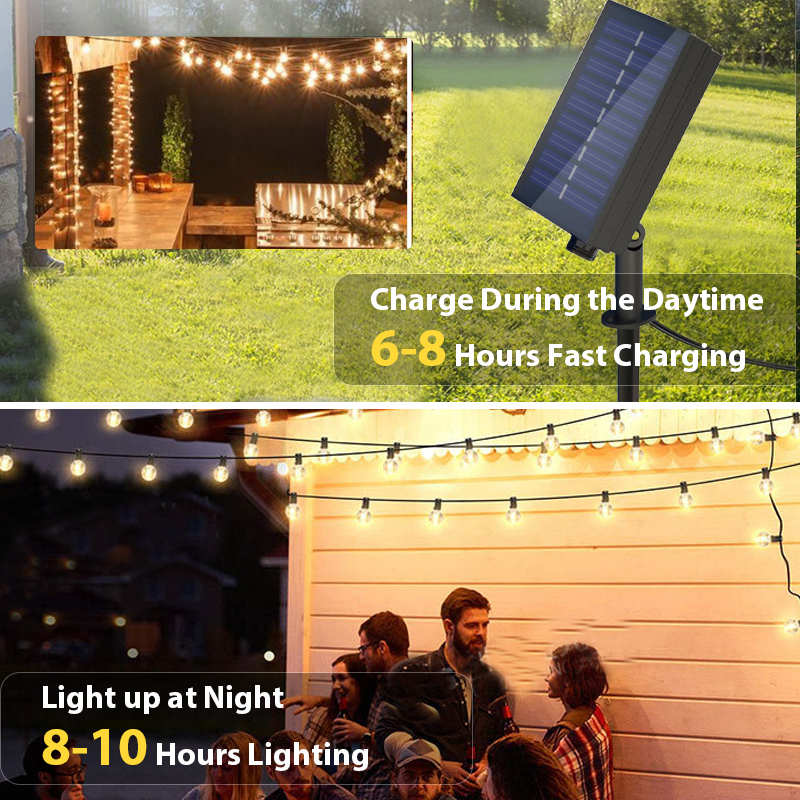 Outdoor 40LED G40 Bulbs Weddin - Outdoor Lighting Driveway のレビューと価格