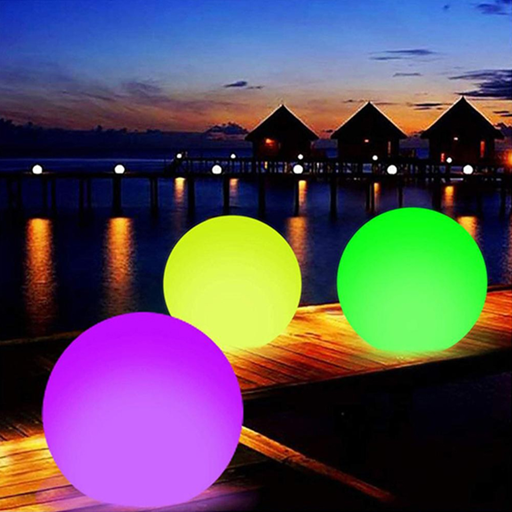 Outdoor LED Garden Ball 16 Col - Outdoor Lighting Around Pool のレビューと価格