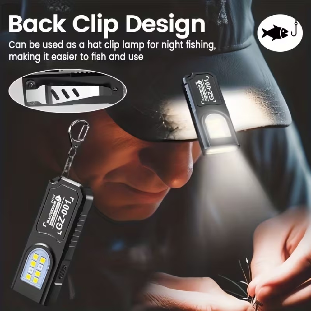 Mini COB LED Keychain Flashlig - Outdoor Lighting House のレビューと価格